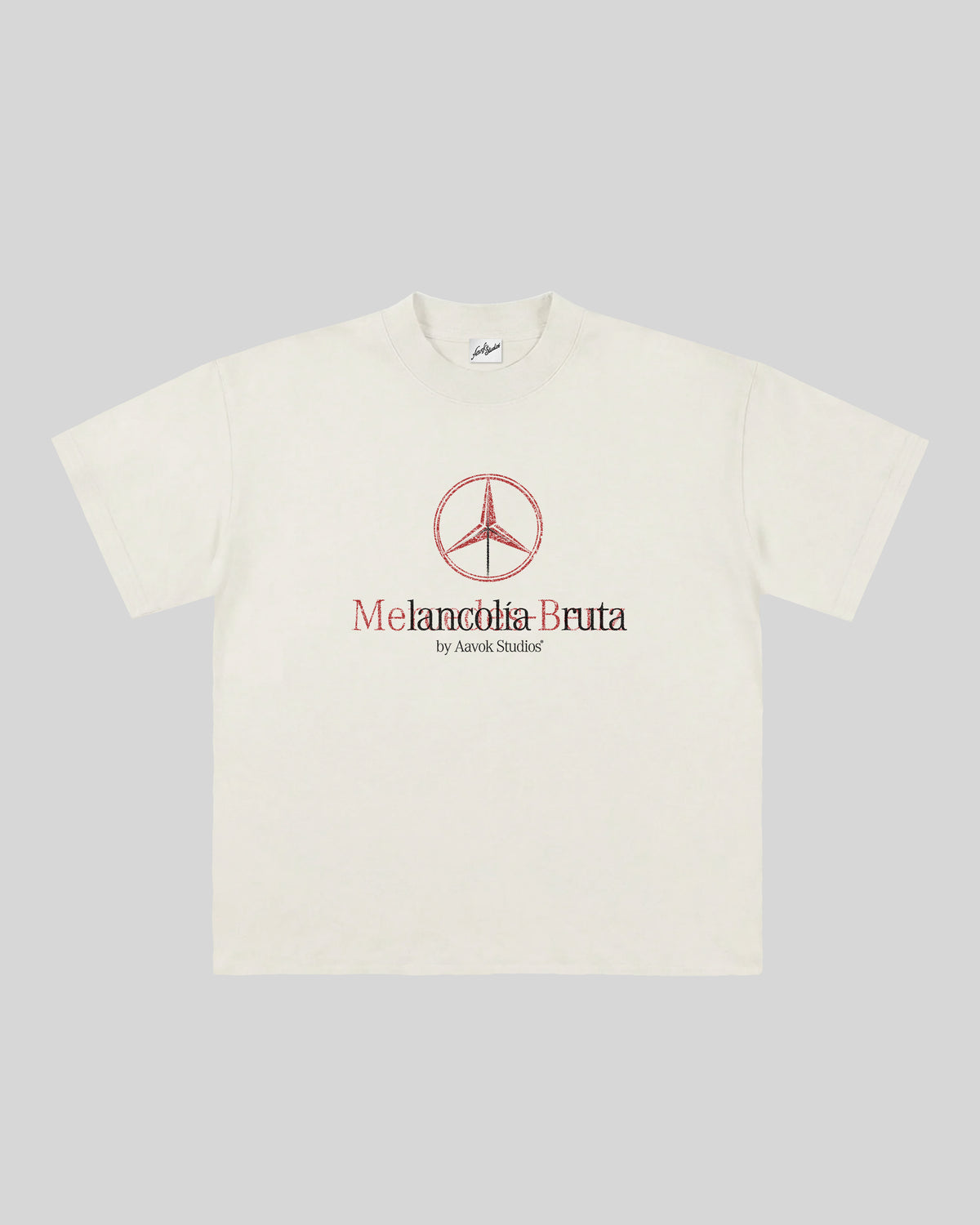 MELANCOLÍA BRUTA TEE — IVORY