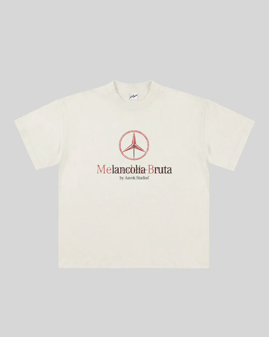 MELANCOLÍA BRUTA TEE — IVORY
