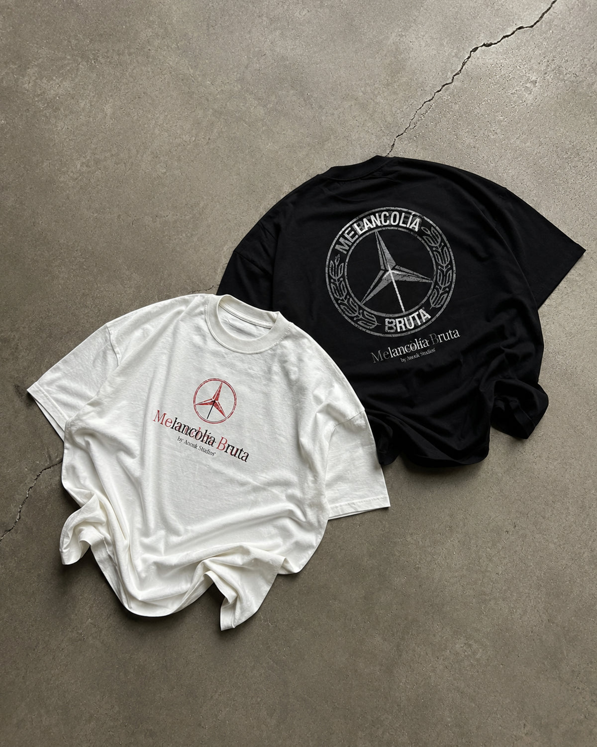 MELANCOLÍA BRUTA TEE — ONYX
