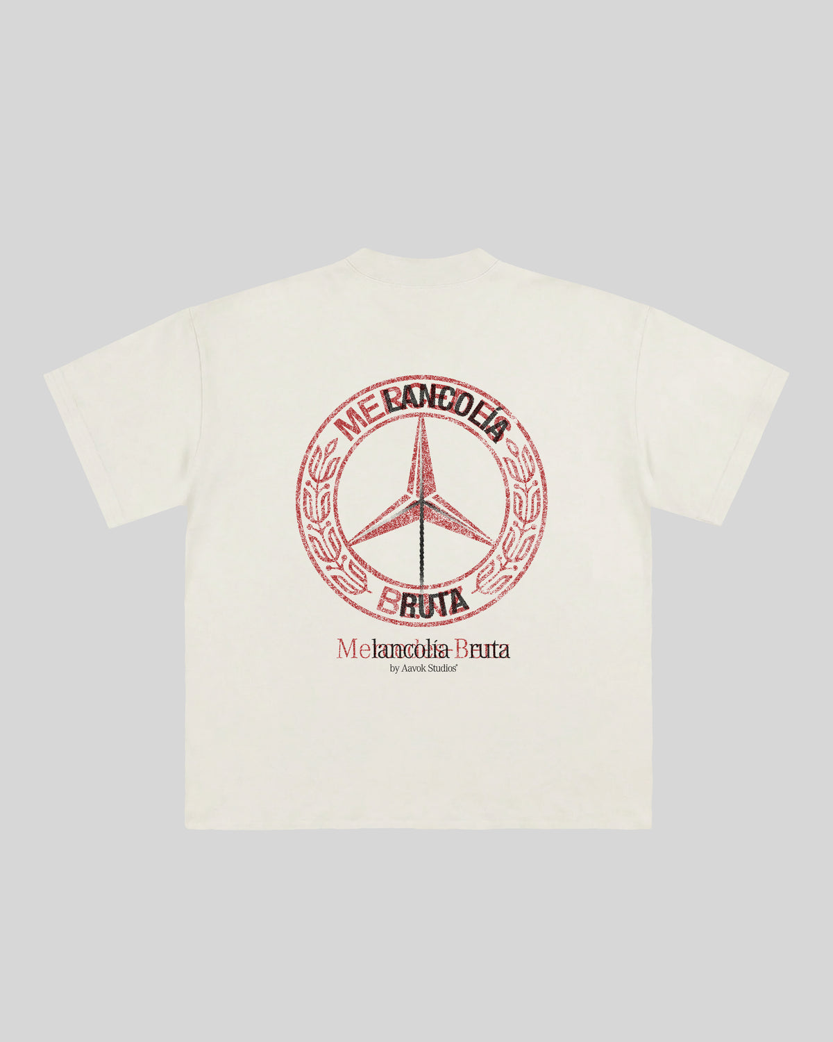 MELANCOLÍA BRUTA TEE — IVORY