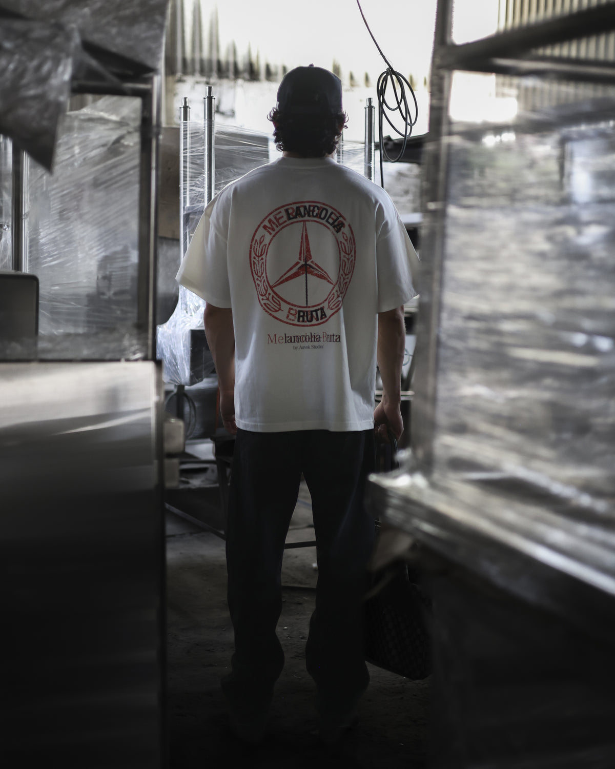 MELANCOLÍA BRUTA TEE — IVORY
